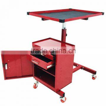 Work Table,31-Inch Steel Tool Cart, Red