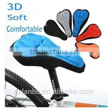 3D Silicone And Gel Pad Soft Cushion Bike Bicycle Saddle Cover Cycling Cycle Seat