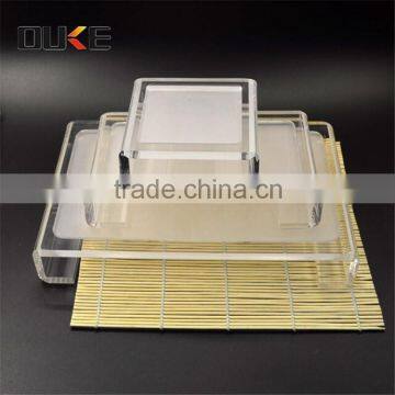 customized hot sell acrylic display cases for towel