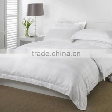 plain hotel linen / polyester bedding sets for sale