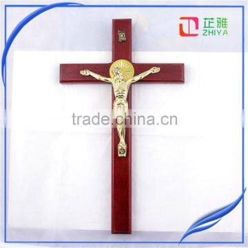 Unique wall art wooden cross hanging