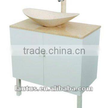 MODERN LIFE BATHTOOM CABINET AND STONE BASIN WHOLE SET,OAK WOOD CABINET+VANITY+STONE BASIN,CPV050GL-OV6038GL