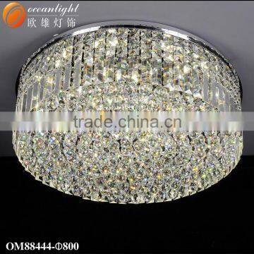 Crystal Ceiling Lamp Best K9 Crystal Iron Base Material Chrome Finshed Chandelier Ceiling Lamp for Bedroom Deco OM88444 photo-4