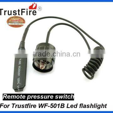 Trustfire wf-501b remote pressure switch led light flashlight pressure control switch