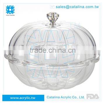 Luxury Acrylic Plastic Banquet wedding Cake dessert Fruit display with Lid