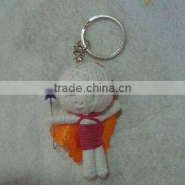 cute voodoo doll key chain have CE identification