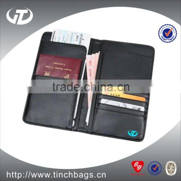 Fashion gender passport holder with pu material