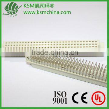 Eurocard connector female r/a 3 row 96 pin