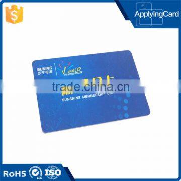 Loyalty card PVC Online shopping smart IC card track 1/2/3 magnetic card with Multiple applications