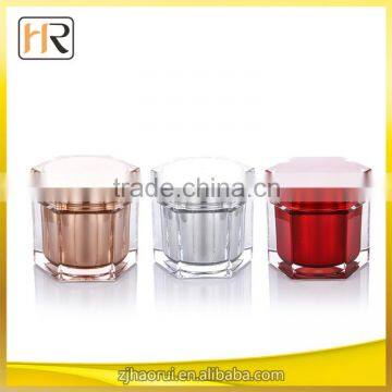 Best Selling for Packaging Cosmetics Luxury Square Acrylic Jar