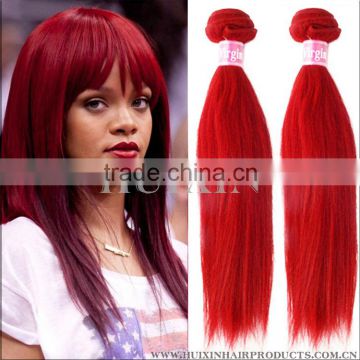 cartoon characters Red Hair,wine red weave,red closures