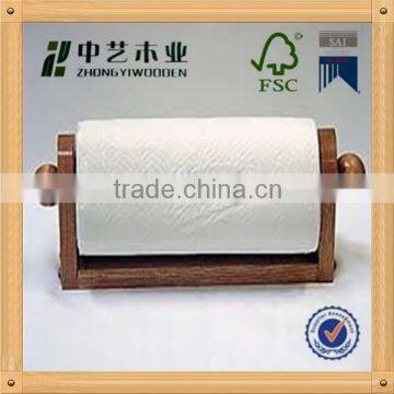 2015year hot selling china suppliers factory sale FSC&SA8000 wooden toilet paper holder for factory wholesale