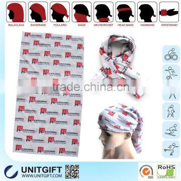 Custom Microfiber Polyester Outdoor Seamless Tube neck tube bandana