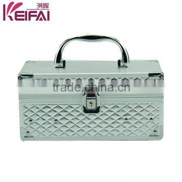 Superior Quality Factory Customizable Portable PVC Jewlery Box With Mirror