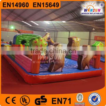 adult cheap commerical bear jumping bouncers for rental children sheep bouncers