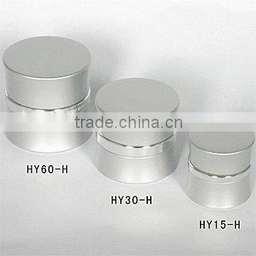15g 30g 50g aluminum cosmetic plastic cream jar