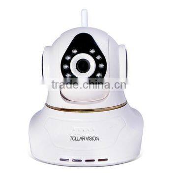 Hot Selling 720p IR Robot CCTV Wireless WIFI IP Camera , PTZ House Security CCTV Camera
