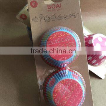 Factory Sell 40GSM Food Grade Waterproof Paper Cake Cup photo-3