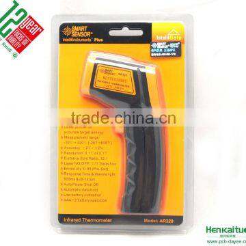 AR320 Digital Non Contact Laser Food Temperature Meter With Backlight Function