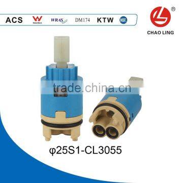 25mm plastic ceramic cartridge for faucet mixer