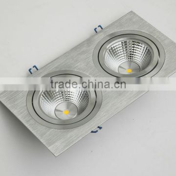 led ceiling light for commercial using double cob led lamps