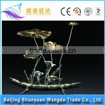 Metal Decoration Items Wholesale car decoration cheap handmade flower decoration