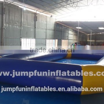 Square or Round Inflatable swimming pool/SGS 0.9mm Water Pool for commercial/100cm deep Inflate Pool