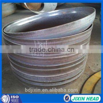 Q345B forged semi elliptical dish heads for pressure vessel