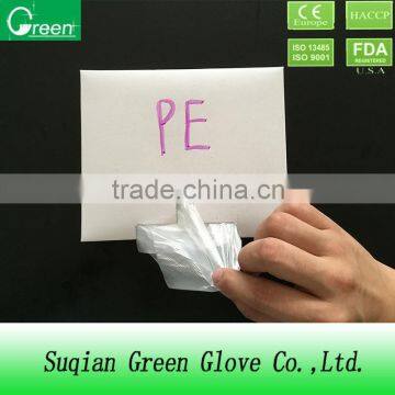 disposable polyethylene gloves