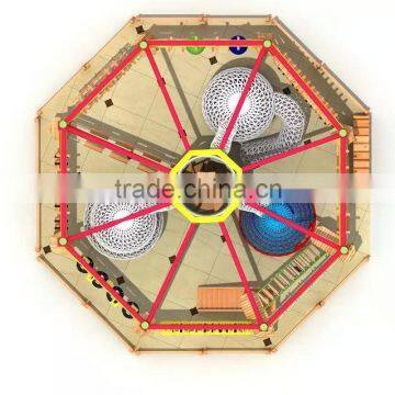 Supermarket Rope Course Adventure Challenge For Indoor Playground photo-5