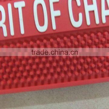 Soft Pvc Rubber Custom Logo Bar Mat photo-3