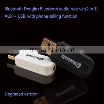 V2.1 3.5mm usb bluetooth music receiver audio