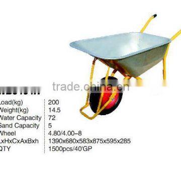 Big metal tray handle wheelbarrow for sale