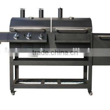 charcoal gas smoker