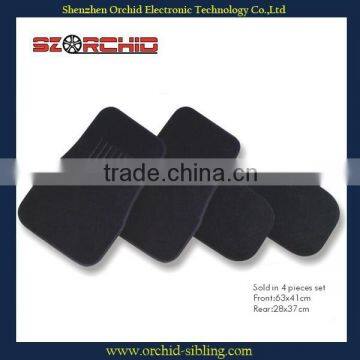 cheap black carpet auto mats