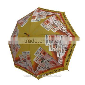 23inch Polyester Fabric Automatic Open Long Umbrella