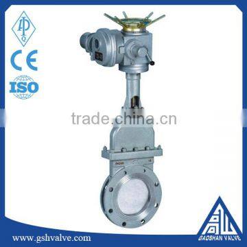 Carbon Steel Electric Driven Knife Gate Valve With Low Price photo-2