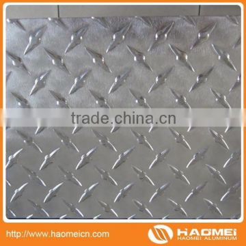 5 bar embossed aluminium sheet