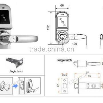 Smartphone Metal NFC Door Lock Unlocked via Smartphone NFC Tag With APP photo-4