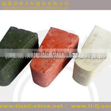 SAMALL TRIANGLE MAGNESITE ABRASIVE STONE FOR CERAMIC GRIT:24#,36#,46#,60#,120#,240#,320#,400#,600#,800#,1000#,1200#,1500#