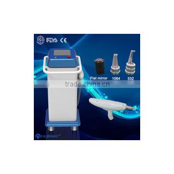 remove all color pigment tattoo Q-switched nd yag laser beauty equipment