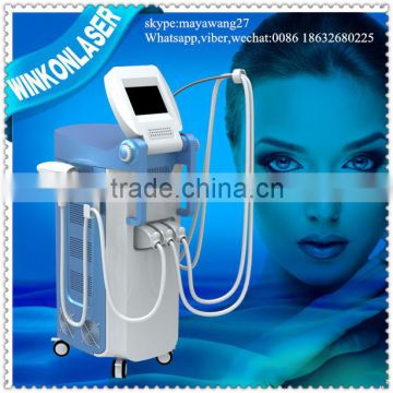 Skin Tightening Ipl Laser Shr Hair Removal / Ipl Laser Hair Removal Machine Price / E-light Ipl Rf+nd Yag Laser Multifunction Machine Wrinkle Removal