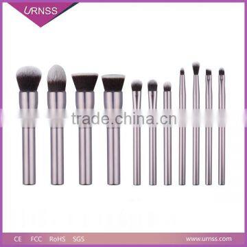 Chocolate Color Arylic Handle Makeup Brushes photo-5