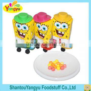 Small Sponsebob Sliding Sakeboard Toy with Candy