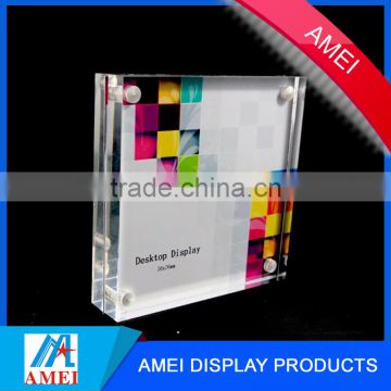 hot customized acrylic 8x12 photo album frame manufacturer