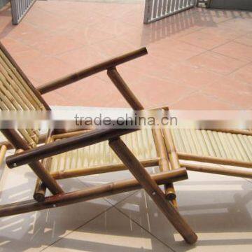 Bamboo chair for relaxing made in Vietnam