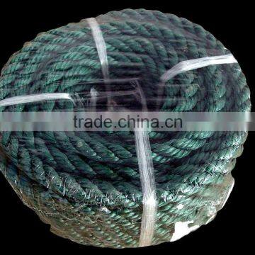 dark green pe moni twist rope with competitive price