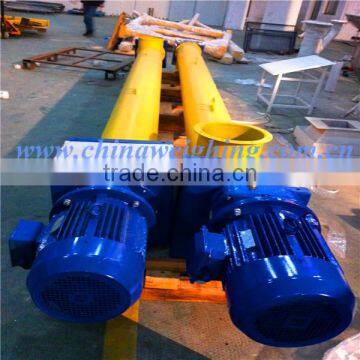 Auger conveying