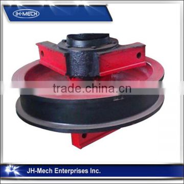 Suspension single beam overhead crane wheels