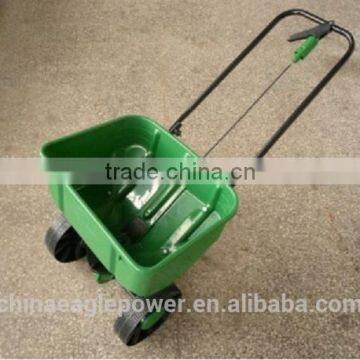 Salt spreader and fertilizer spreader